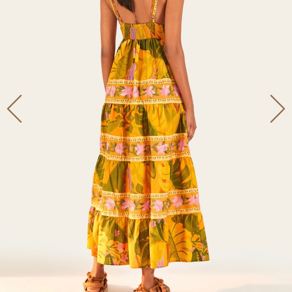 FARM Rio V-neck Dress